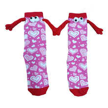 Load image into Gallery viewer, Couple Love Magnet Holding Hands Socks
