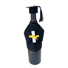 Load image into Gallery viewer, Graduation Cap And Gown Bottle Cover