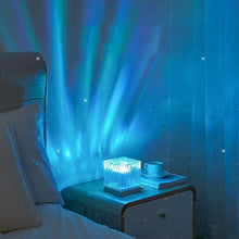 Load image into Gallery viewer, Flame Northern Lights Rotating Mood Light