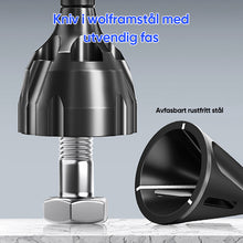 Load image into Gallery viewer, Avgradingsverktøy for utvendig avfasing med blad av hardmetall