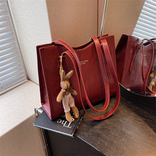 Load image into Gallery viewer, Women's Minimalist Zipper Tote Bag