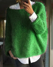 Load image into Gallery viewer, Round Neck Color Sweater