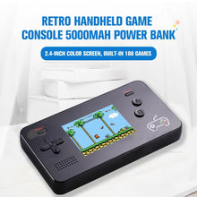 Load image into Gallery viewer, Retro Handheld Game Console 5000mAh Power Bank