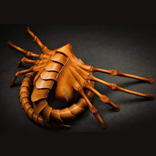 Load image into Gallery viewer, Hand Stitch Leather Scorpion Mask