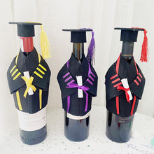 Load image into Gallery viewer, Graduation Cap And Gown Bottle Cover