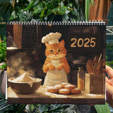 Load image into Gallery viewer, Cooking Cats Calendar 2025