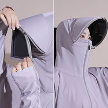 Load image into Gallery viewer, Ice Silk UV Protection Hooded Windbreaker Jacket