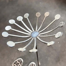 Load image into Gallery viewer, Set of 3 Dandelion Native Metal Flowering Stems