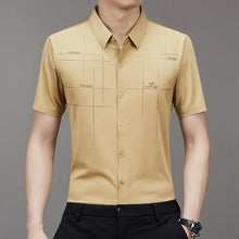 Load image into Gallery viewer, Men’s Ice Silk Business Seamless Shirt