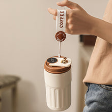 Load image into Gallery viewer, Coffee Thermos With Temperature Indicator
