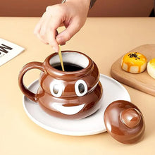 Load image into Gallery viewer, Naughty Prank Poop Ceramics Mug