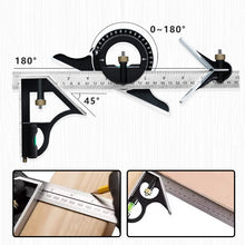 Load image into Gallery viewer, Multifunctional Combination of Movable Angle Ruler Set
