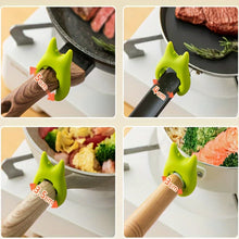 Load image into Gallery viewer, Silicone Pot Clip Spoon Rest