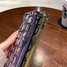 Load image into Gallery viewer, All-inclusive Glitter Gradient Rhombus Phone Case