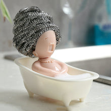 Load image into Gallery viewer, Soap Opera Dish Scrubber Holder