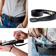 Load image into Gallery viewer, Anti Theft Belt With Hidden Money Pouch
