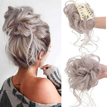 Load image into Gallery viewer, Curly Bun Hair Piece