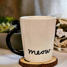 Load image into Gallery viewer, Cute Handmade Black Cat Lucky Coffee Cup