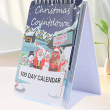 Load image into Gallery viewer, 100 Days of Christmas Countdown Calendar