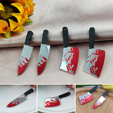 Load image into Gallery viewer, Halloween Scary Bloody Knife Ornament
