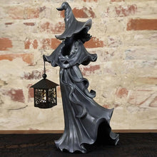 Load image into Gallery viewer, Witch With Lantern Decoration
