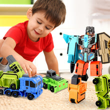 Load image into Gallery viewer, Toy Deformation Number Transform Robot