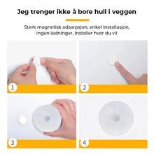 Load image into Gallery viewer, LED intelligent menneskekroppssensorlys