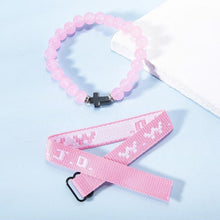 Load image into Gallery viewer, WWJD Cross Beaded Bracelet Set