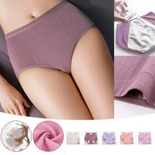 Load image into Gallery viewer, High Waist Cotton Physiological Underwear