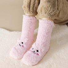 Load image into Gallery viewer, Little Bear Ultra-thick Cozy Slipper Home Socks