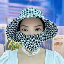 Load image into Gallery viewer, Sun Protection Mask Hat
