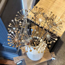 Load image into Gallery viewer, Set of 3 Dandelion Native Metal Flowering Stems