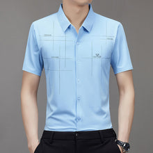 Load image into Gallery viewer, Men’s Ice Silk Business Seamless Shirt
