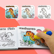 Load image into Gallery viewer, Water Painting Color Changing Cloth Book