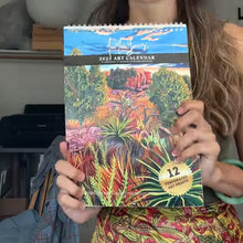 Load image into Gallery viewer, 2025 Perforated Art Calendar