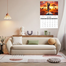 Load image into Gallery viewer, Yoga Kitten 2025 Wall Calendar