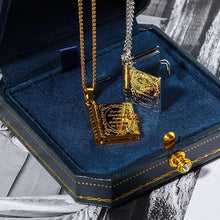 Load image into Gallery viewer, Openable Book Necklace