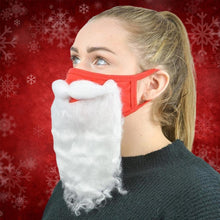 Load image into Gallery viewer, Santa Claus Face Mask