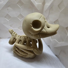 Load image into Gallery viewer, Halloween Skeleton Duck Decor