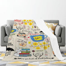 Load image into Gallery viewer, Ultra-Soft Throw Cozy Fuzzy Plush Flannel Blanket