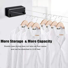 Load image into Gallery viewer, Retractable Clothesline Indoor/Outdoor
