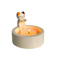 Load image into Gallery viewer, Lysestake med katt