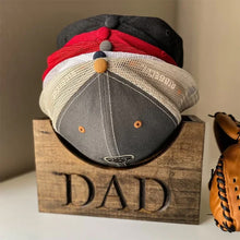 Load image into Gallery viewer, Dad Wooden Hat Holder
