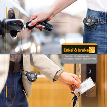 Load image into Gallery viewer, Tung uttrekkbar nøkkelring