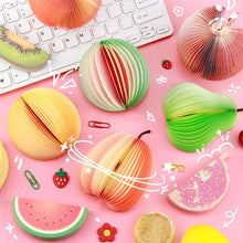 Load image into Gallery viewer, ✨Cute Fruit Sticky Notes🍎