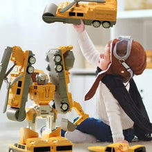 Load image into Gallery viewer, Magnetic Transform Engineering Car Assembled Toys