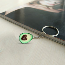 Load image into Gallery viewer, Avocado Friendship Keychain
