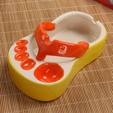 Load image into Gallery viewer, Funny Slippers-Mini Fries Plate &amp; Ashtray
