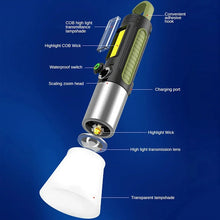 Load image into Gallery viewer, Multifunctional Outdoor Flashlight for Adventures