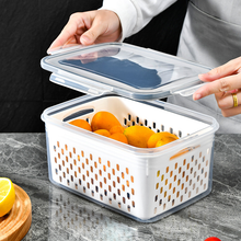 Load image into Gallery viewer, Food Storage Containers for Fridge with Removable Colander